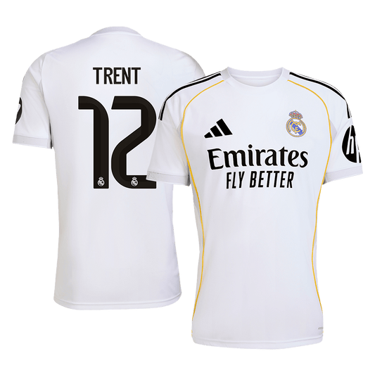 TRENT #12 Real Madrid Home Soccer Jersey 2025/26 White