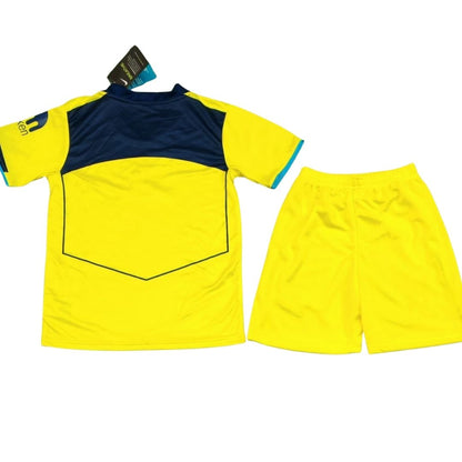 Tercera equipación visitante infantil del Tottenham Hotspur - Camiseta + Pantalón corto 2025/26