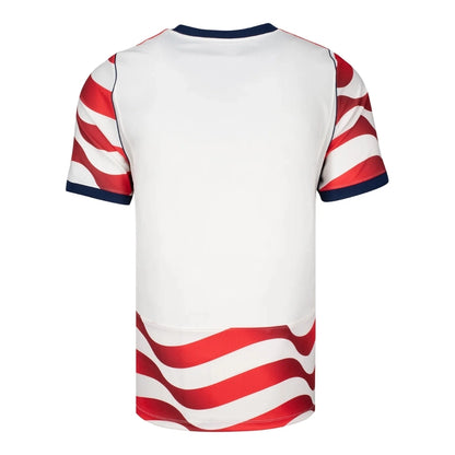 Maillot de foot domicile USMNT USA Outlaws 2026 rouge et blanc