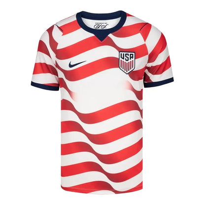 USMNT USA Home Soccer Jersey 2026 red&white