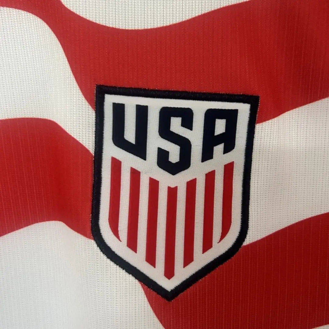 USMNT USA Home Soccer Jersey 2026 red&white