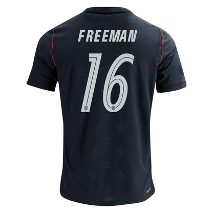 Freeman #16 USMNT USA Away Player Version Soccer Jersey 2026