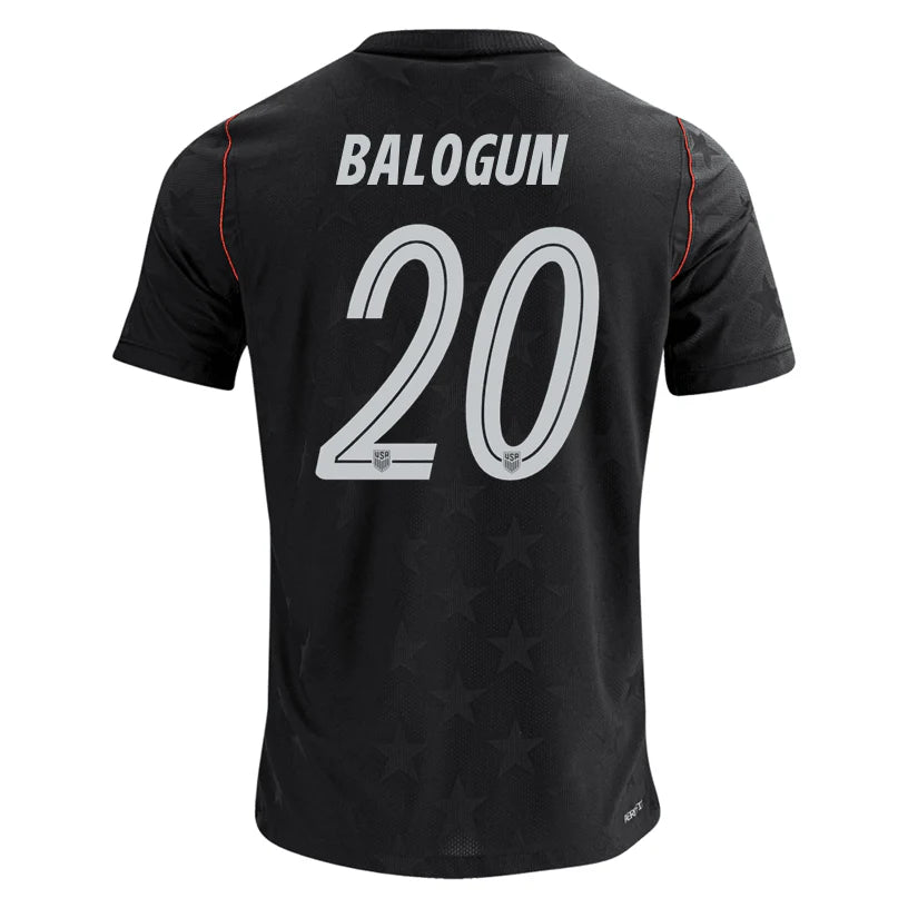 Balogun #20 USMNT USA Away Player Version Soccer Jersey 2026