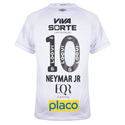 Maillot domicile du Santos FC, NEYMAR JR n° 10, saison 2025/26