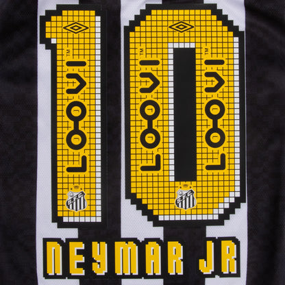 NEYMAR JR #10 Santos FC Hjemmedrakt 2025/26