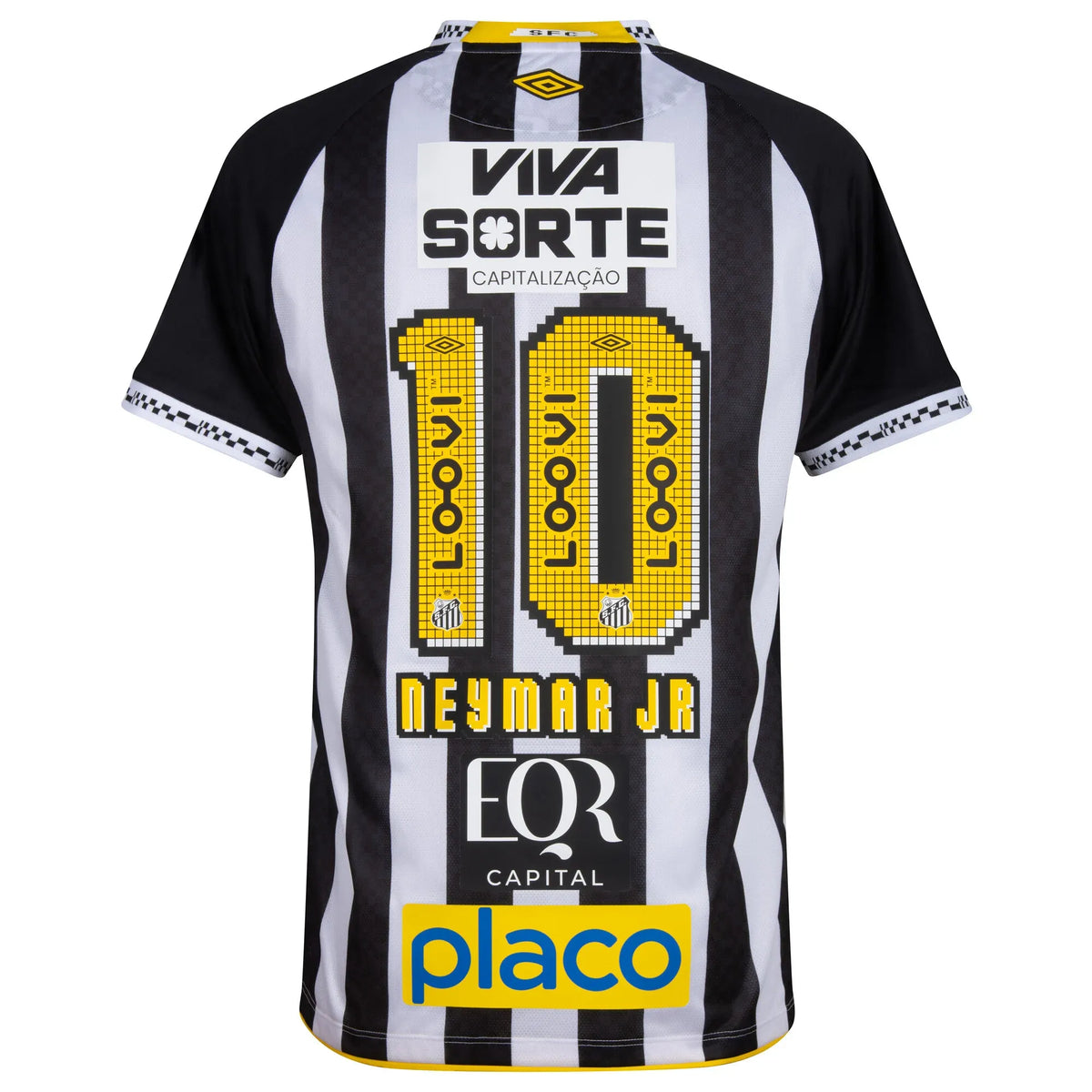 NEYMAR JR #10 Santos FC Hjemmedrakt 2025/26