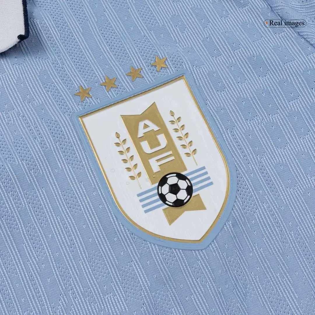 Uruguay Home Player Version Soccer Jersey World Cup 2026