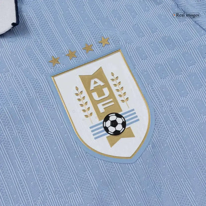 Uruguay Home Player Version Soccer Jersey World Cup 2026
