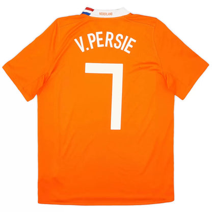 Maillot de Foot Rétro Domicile Pays-Bas Euro 2008 V.PERSIE #7
