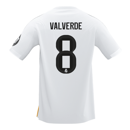 Camiseta de fútbol del Real Madrid de Valve #8, temporada 2025/26