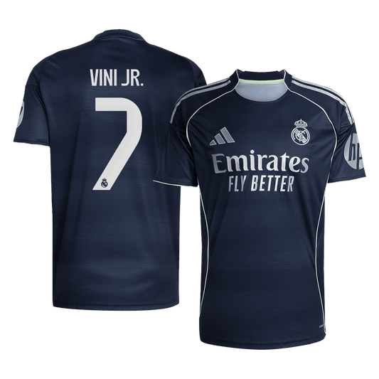 VINI JR. #7 Real Madrid Away Soccer Jersey 2025/26