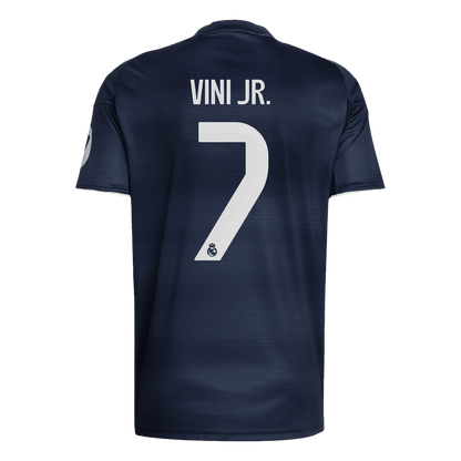 VINIJR. #7 Camiseta de fútbol visitante del Real Madrid 2025/26