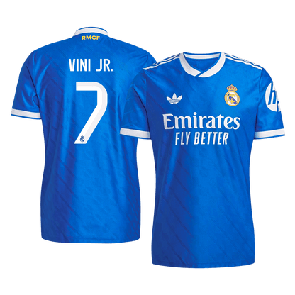 Camiseta de fútbol VINI JR. #7 Real Madrid Tercera Versión Visitante 2025/26