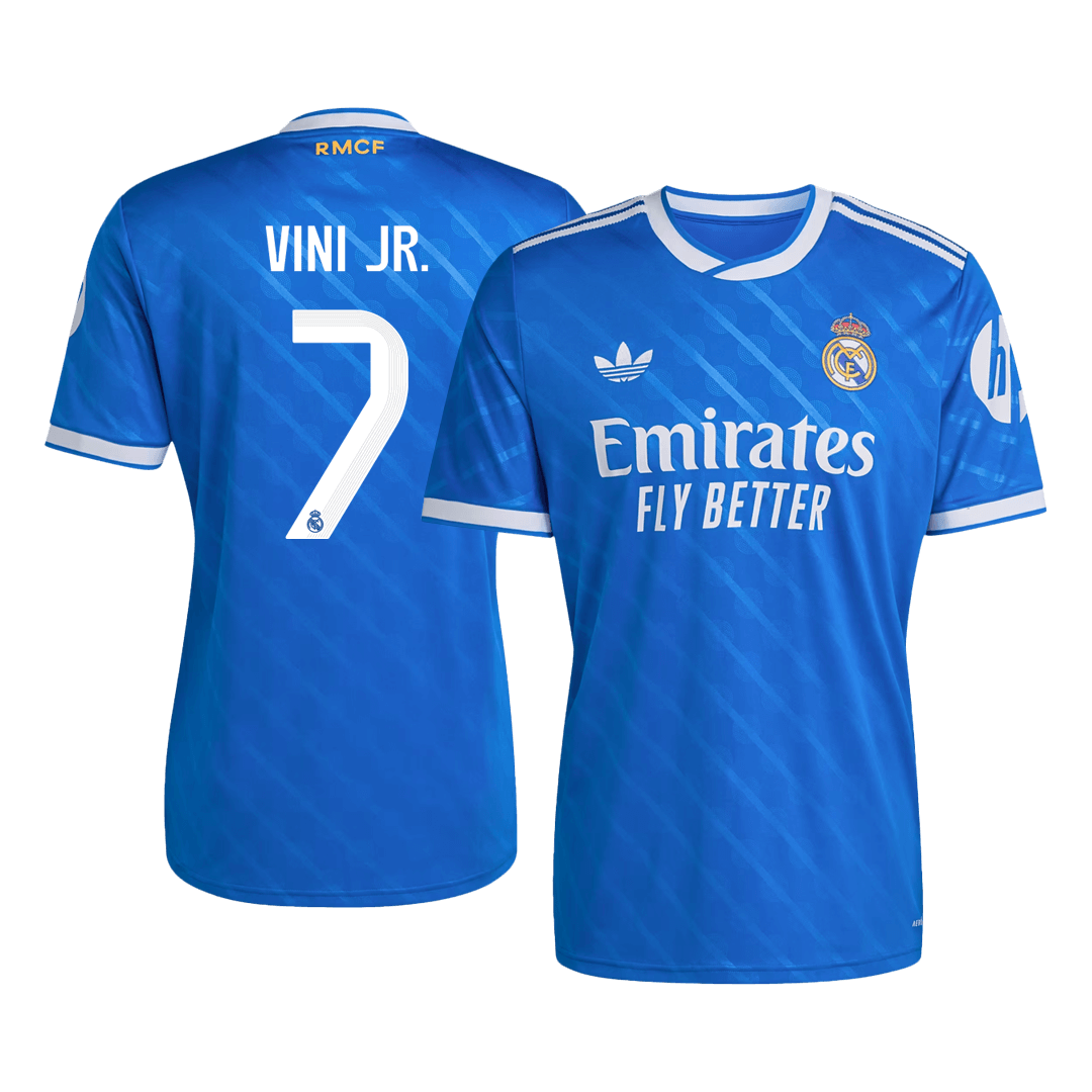 VINI JR. #7 Camiseta de visitante del Real Madrid 2025/26