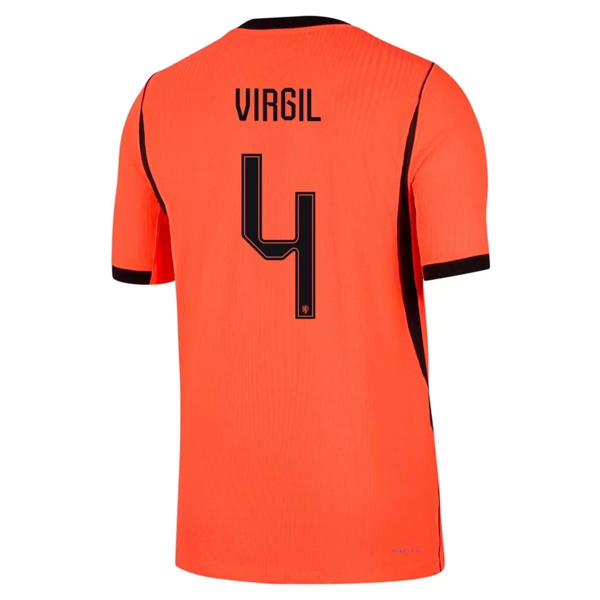 Maillot domicile VIRGIL #4 Pays-Bas version joueur Coupe du Monde 2026