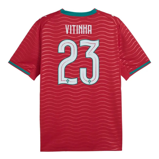 VITINHA #23 Portugal Home Soccer Jersey 2026 World Cup