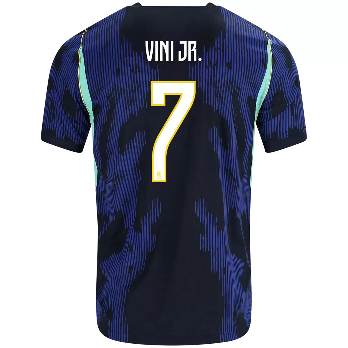 Vini Jr. #7 Brazil Away Soccer Jersey 2026 World Cup