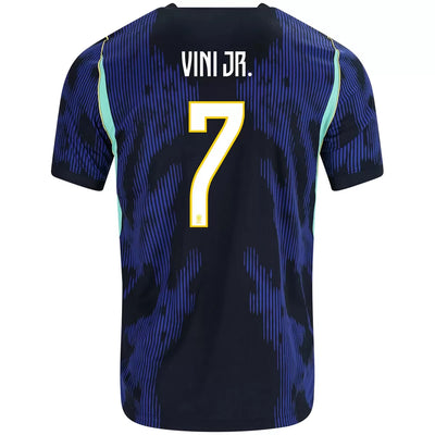 Vini Jr. #7 Brazil Away Soccer Jersey 2026 World Cup