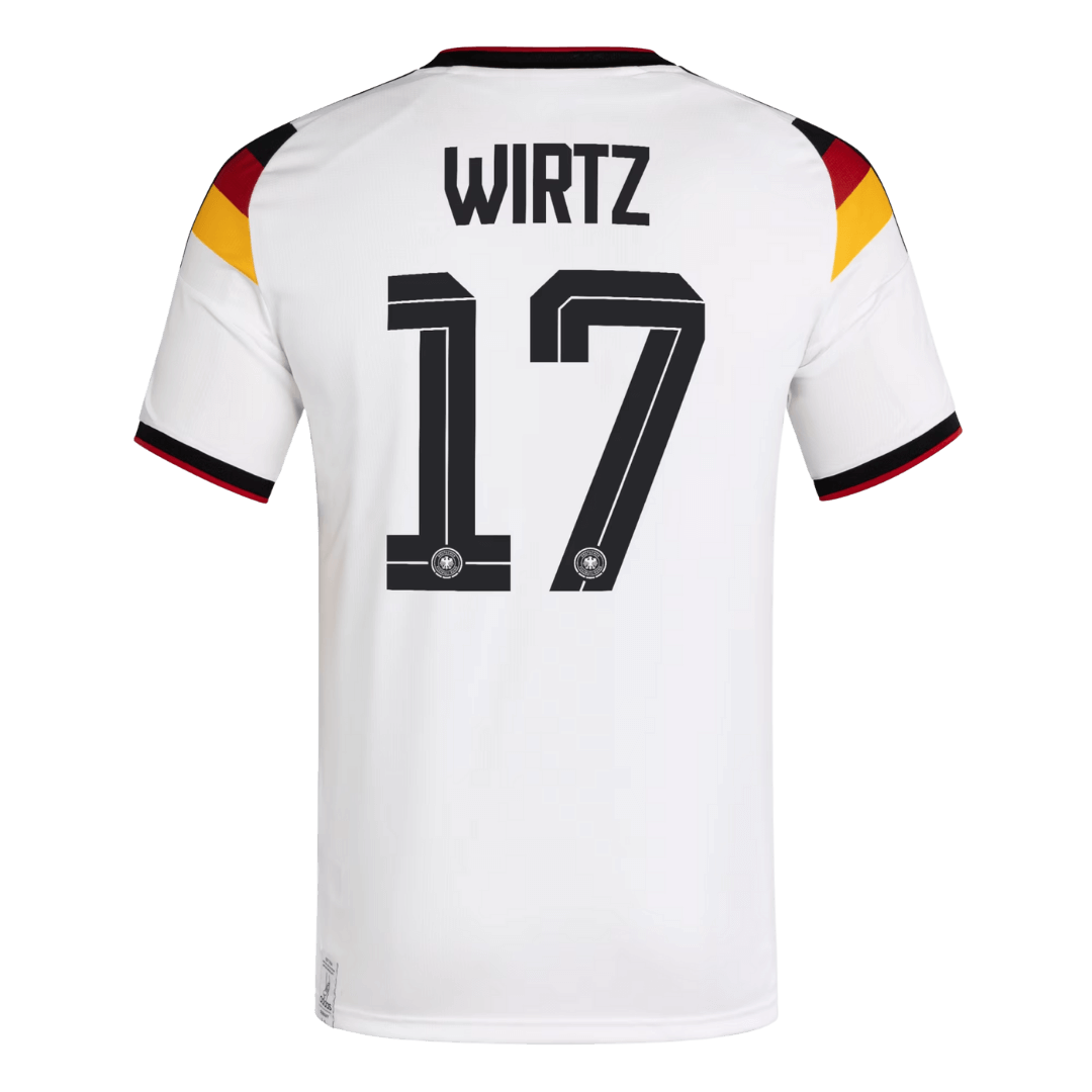 Camiseta de la selección alemana de fútbol, ​​número 17, Mundial 2026, Copa Mundial de 2026