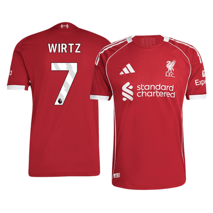 Camiseta de fútbol WIRTZ #7 Liverpool Versión Jugador Local 2025/26