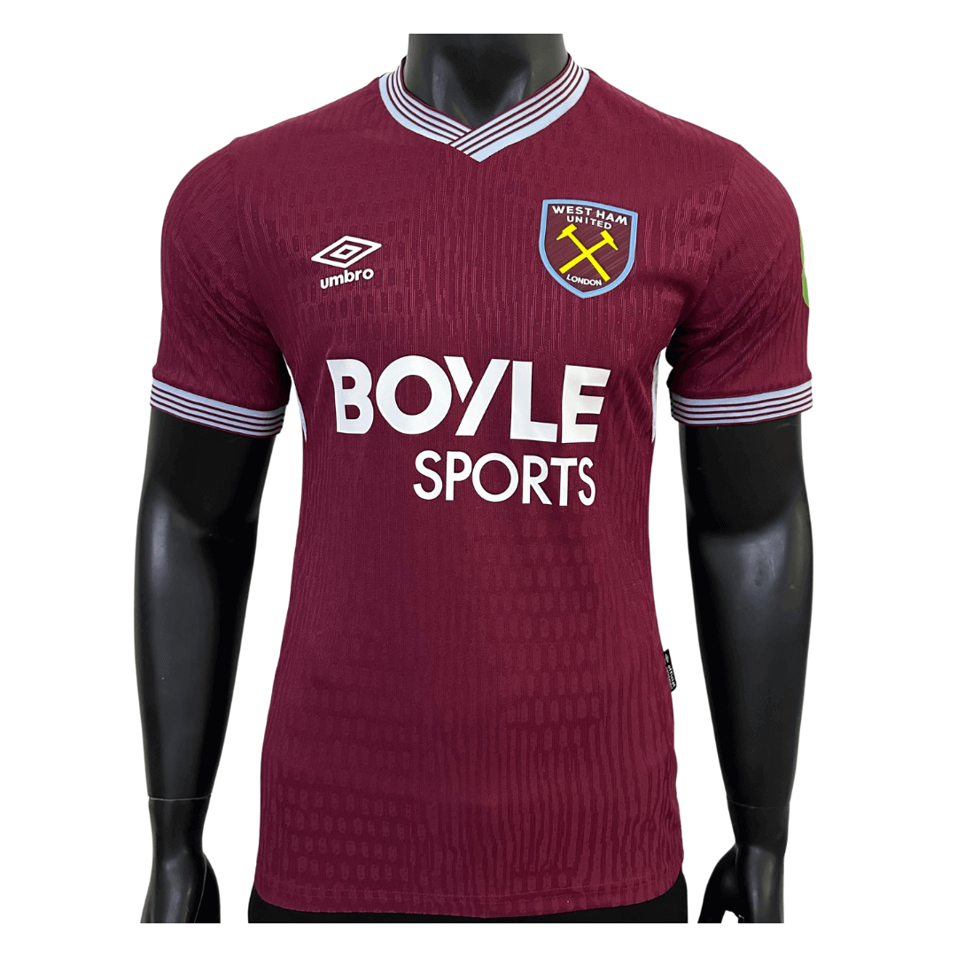 West Ham United Player Version Home Soccer Jersey 2025/26