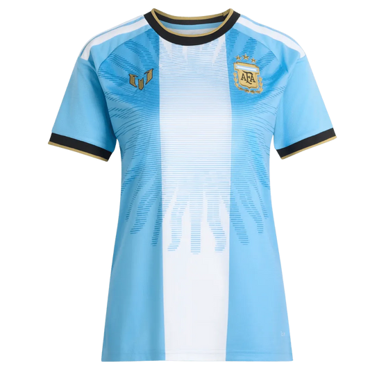 Camiseta Local La Albiceleste de Mujer Copa Mundial 2026