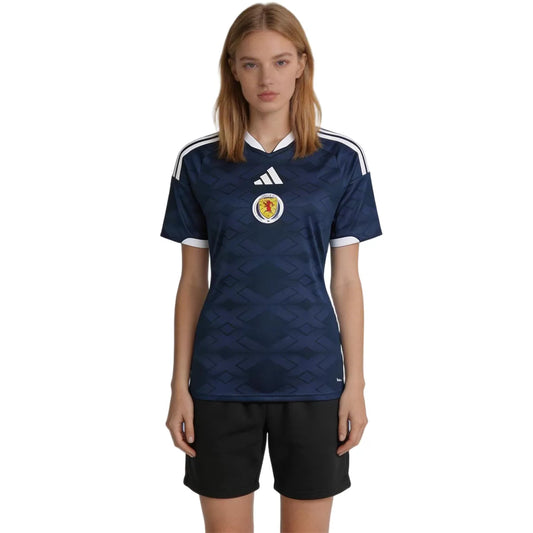 Camiseta de fútbol de local de Escocia para mujer Copa del Mundo 2026