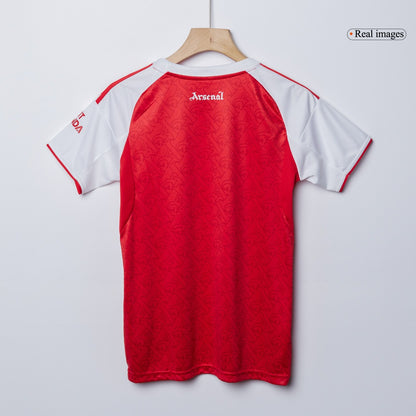 Camiseta de fútbol del Arsenal femenino para la temporada 2025/26, roja