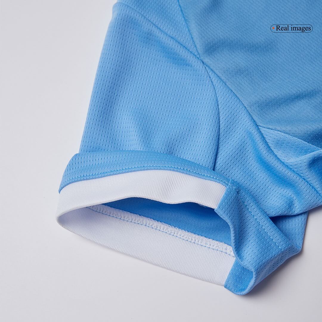 Camiseta de fútbol del Manchester City femenino, local, temporada 2025/26, azul