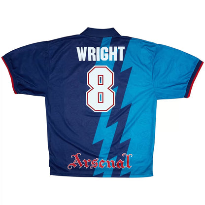 Maillot de football rétro extérieur WRIGHT n° 8 Arsenal 1995/96