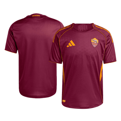 Roma Home Player Version Soccer Jersey 2025/26