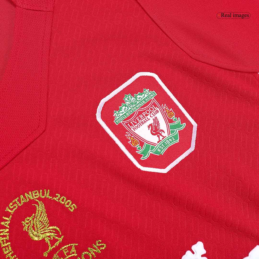 Liverpool 2005 Home Retro Football Jersey - UCL Final