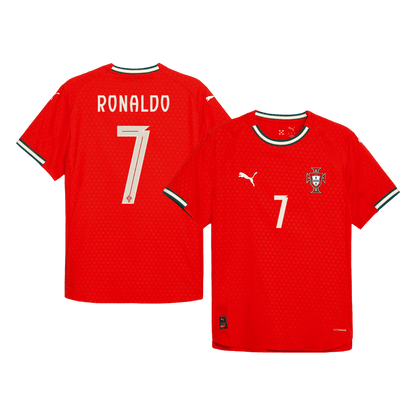 RONALDO #7 Portugal Home Player Version Football Jersey 2025 Red