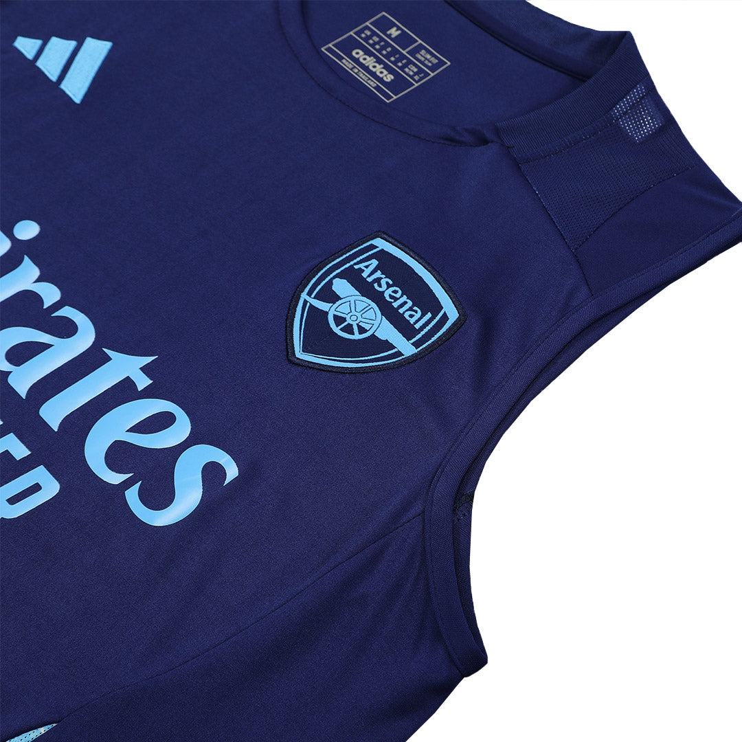 Arsenal Pre-Match Soccer Jersey Vest Kit (Jersey+Shorts) 2024/25