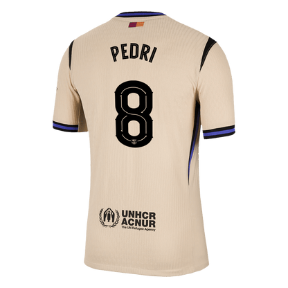 PEDRI #8 Barcelona Away Player Version Soccer Jersey 2025/26 - UCL