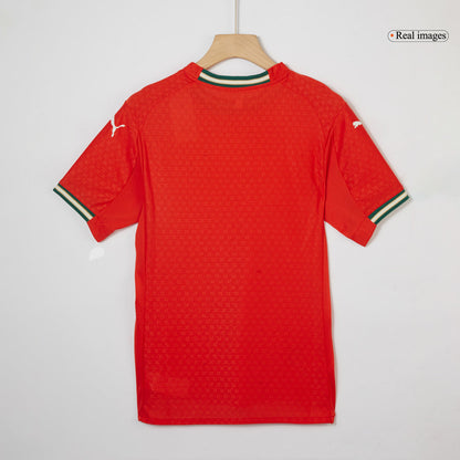 Portugal Home Player Version Football Jersey 2025 Red