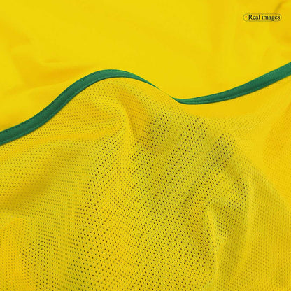 RONALDO #9 Brazil 2002/03 Home Retro Soccer Jersey