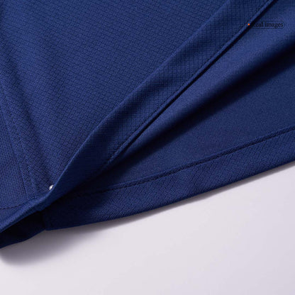 PSG Fourth Away Soccer Jersey Kit (Jersey+Shorts) 2024/25 Navy