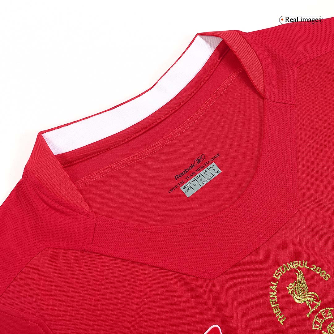 Liverpool 2005 Home Retro Football Jersey - UCL Final