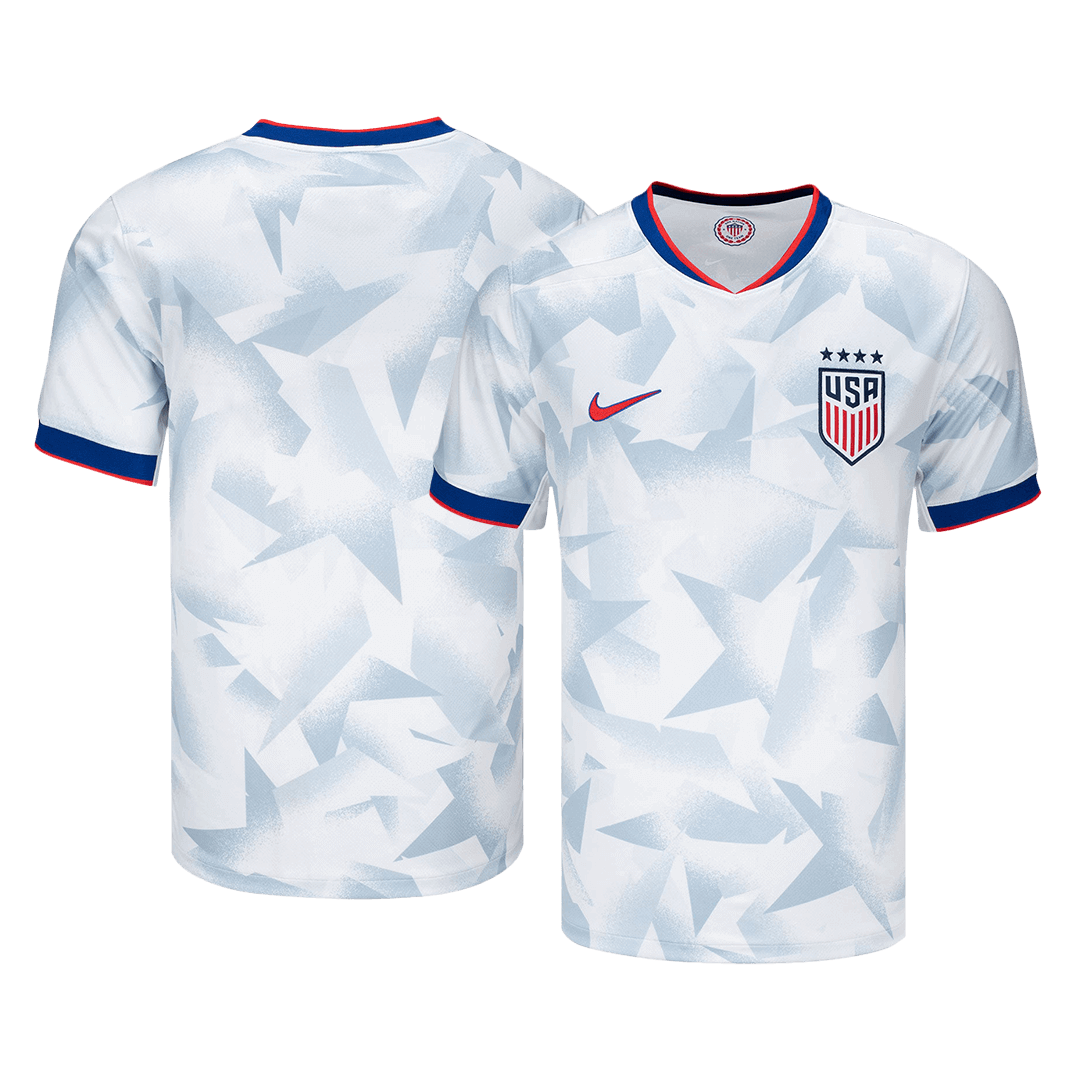 USWNT Men's Home Soccer Jersey 2025 White - Women's Team