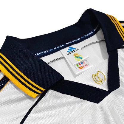 Real Madrid 1998/00 Home Retro Soccer Jersey