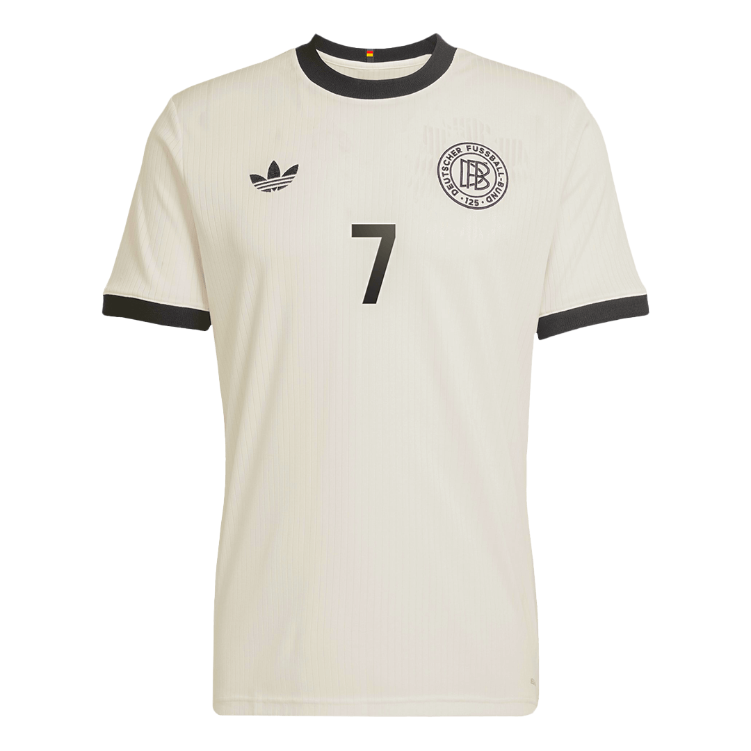HAVERTZ #7 Germany 125th Anniversary Football Jersey 2025 White