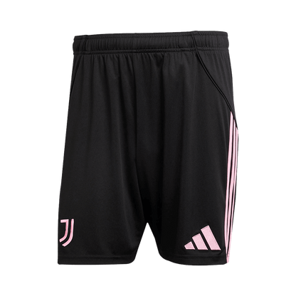 Juventus Home Soccer Jersey Kit (Jersey+Shorts) 2025/26 Black&White