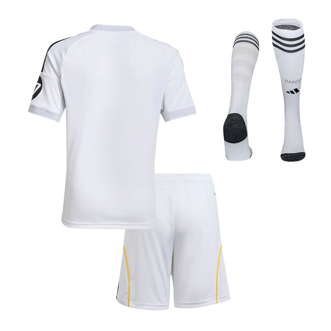 Real Madrid Kid's Home Full Kit - Jersey+Shorts+Socks 2025/26
