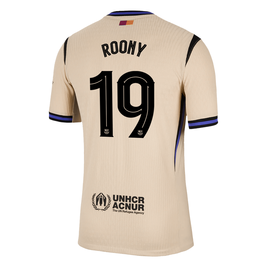 ROONY#19 Barcelona Away Player Version Soccer Jersey 2025/26 - UCL