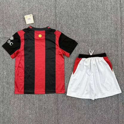 AC Milan Kid's Home Kit - Jersey+Shorts 2026/27