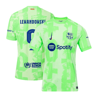 LEWANDOWSKI #9 Barcelona Third Away Player Version Soccer Jersey 2024/25 - UCL