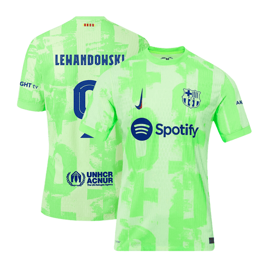 LEWANDOWSKI #9 Barcelona Third Away Player Version Soccer Jersey 2024/25 - UCL