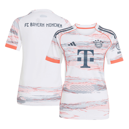Bayern Munich Women's Away Soccer Jersey 2025/26 White