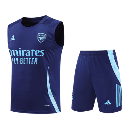 Arsenal Pre-Match Soccer Jersey Vest Kit (Jersey+Shorts) 2024/25